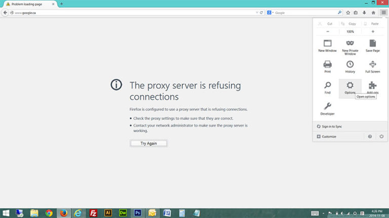 tor browser mac refusing proxy