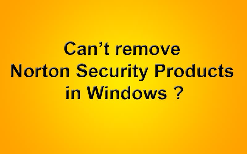norton security uninstall mac