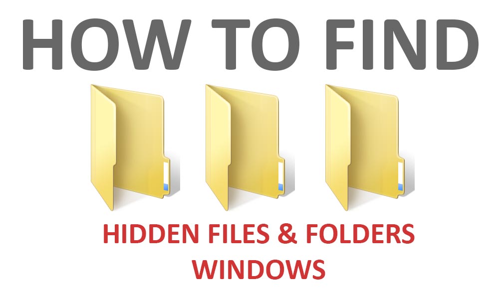 windows 10 hidden files