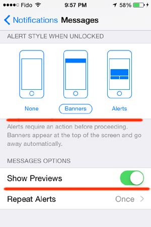 How to hide text messages on iPhone 6, iPhone 5, iPhone 4 | P&T IT