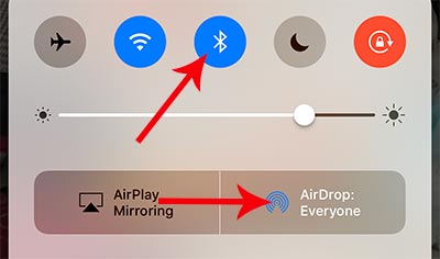 use AirDrop on Macbook & iPhone